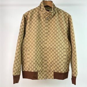 Gucci Men's Brown Patterned Jacket